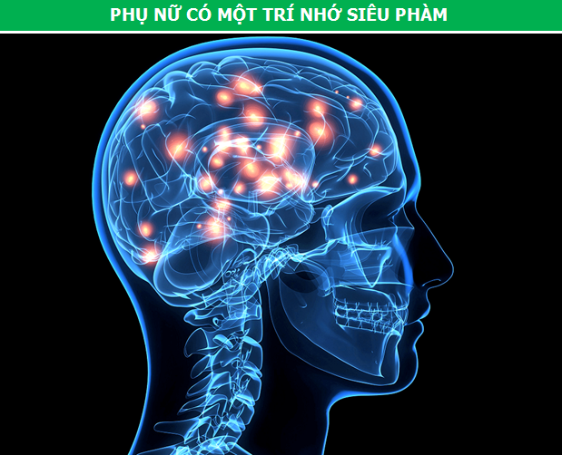 Không giống như đàn ông, phụ nữ có thể dùng nhiều khu vực ở cả hai bán cầu não của mình, để ghi nhớ các thông tin. Bên cạnh đó, hormone estrogen, vốn đặc trưng cho phái đẹp cũng là một nguyên nhân khiến họ có khả năng ghi nhớ nhiều và hiệu quả hơn.