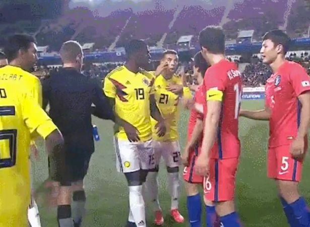 Edwin Cardona có hành vi phân biệt chủng tộc với cầu thủ Hàn Quốc