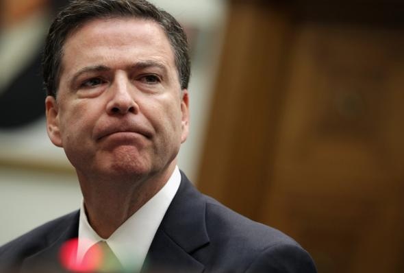 Giám đốc FBI biết bị sa thải qua tivi - 1
Giám đốc FBI bị sa thải James Comey. (Ảnh: Getty)