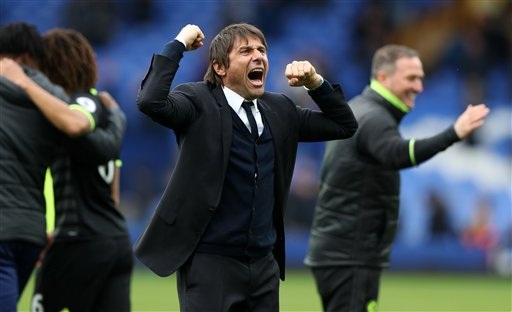 
Conte đang có cơ hội cao trở thành HLV thứ 8 vô địch Premier League
