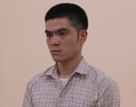 Đối tượng Phong bị sa lưới sau màn rượt đuổi của cô gái quê Hải Dương.