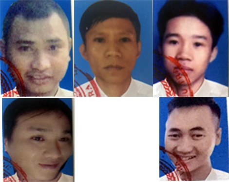 Truy nã 5 đối tượng trong sới bạc "khủng" tại Tây Nguyên - 1 5 đối tượng bị truy nã