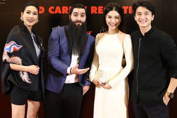 Đông đảo sao Việt háo hức gặp gỡ đạo diễn phim "Kong: Đảo đầu lâu" tại Việt Nam - 12 Cặp đôi Hoàng Oanh và Huỳnh Anh