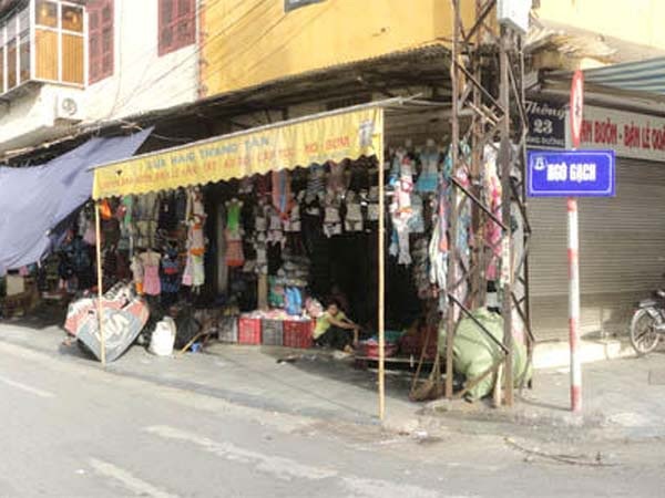 Đó là những ngõ phố có chiều dài chỉ trên dưới trăm mét.