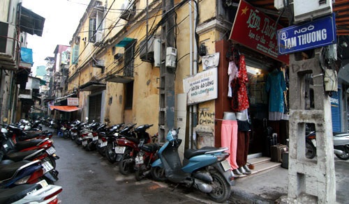 Con ngõ Tạm Thương của Hà Nội.