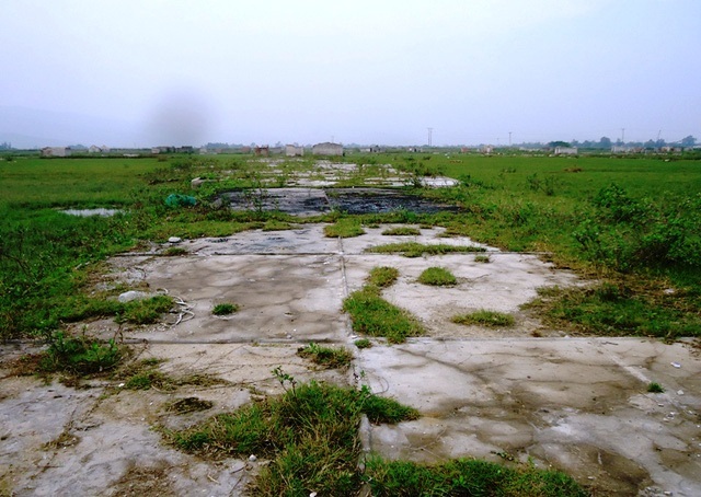 Những ruộng muối bị bỏ hoang