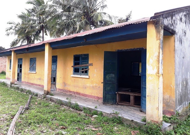 Gia Lai: 315 phòng học bỏ hoang - 1
Điểm trường Nhơn Bông, trường tiểu học Ayun 2 (Mang Yang, tỉnh Gia Lai) bị bỏ hoang