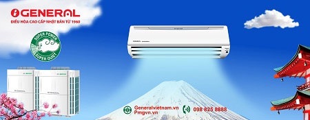 Sắm điều hòa – nhận quà ngọt ngào yêu thương - 1 Điều hòa cao cấp Nhật Bản General