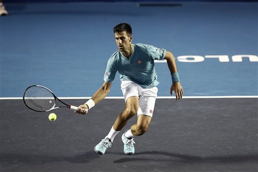 Mexican Open: Djokovic căng sức, Nadal vững vàng nhập cuộc - 1
Djokovic thi đấu trận đầu tiên ở Acapulco