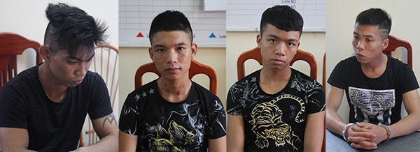 Bắt nhóm côn đồ nổ súng bắn trọng thương 3 người - 1
Nhóm đối tượng bị bắt giữ (ảnh: Công an nhân dân)