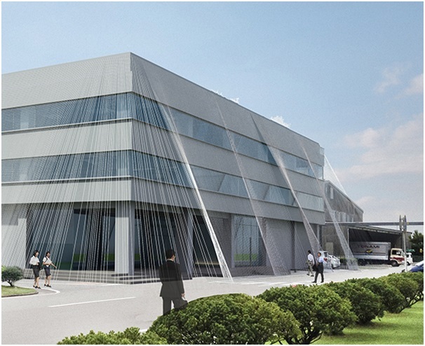 Nhật Bản chế tạo thiết bị đặc biệt đối phó với động đất - 3 
Bức màn sợi dây carbon dày đặc cả bên trong lẫn bên ngoài có tính ổn định cao và giúp hạn chế những tác động ngang do động đất.