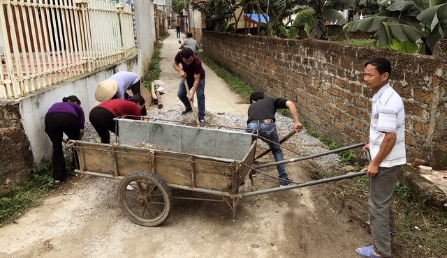 Các con ngõ cũng được trả lại sự thông thoáng.