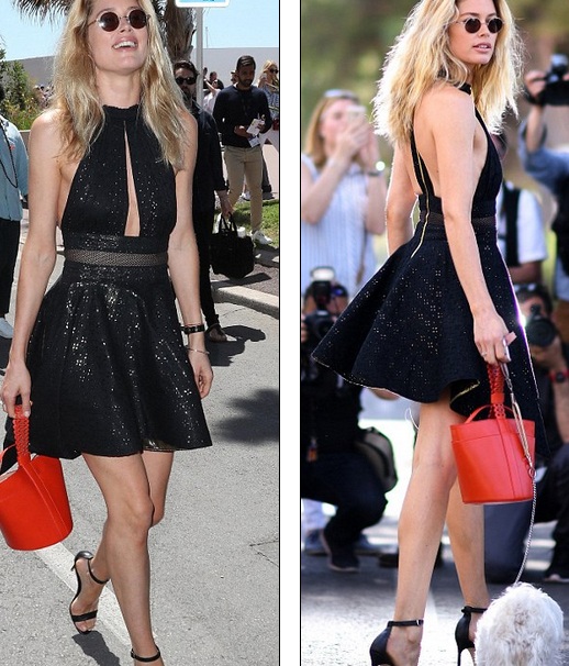 Cựu thiên thần nội y hớ hênh ra biển - 3
Gương mặt quảng cáo của LOreal là khách VIP thường niên của LHP Cannes