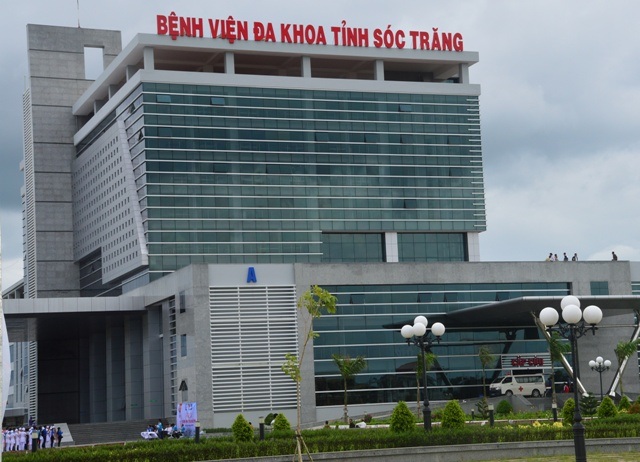 Giải trình 4 tai nạn chết người trong bệnh viện đa khoa tỉnh Sóc Trăng - 1 Bệnh viện đa khoa tỉnh Sóc Trăng- nơi xảy ra một số vụ tử vong đột xuất.