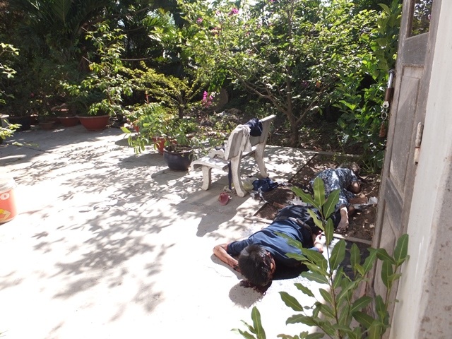 Hiện trường nơi xảy ra vụ việc