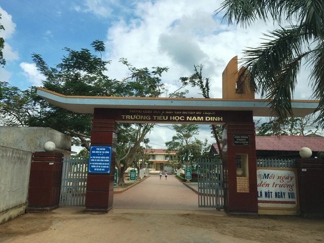 Vụ tố lạm thu: Hiệu trưởng bị kỷ luật, bố trí điều chuyển công tác - 1 Trường Tiểu học Nam Dinh, nơi cơ quan chức năng phát hiện nhiều khoản thu đầu năm học sai với quy định