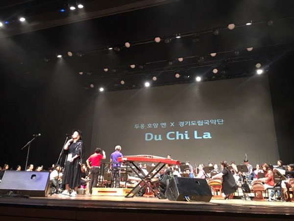 Dương Hoàng Yến tham dự Asia Song Festival tại Hàn Quốc - 2 Hình ảnh Dương Hoàng Yến tập luyện tại Hàn Quốc.