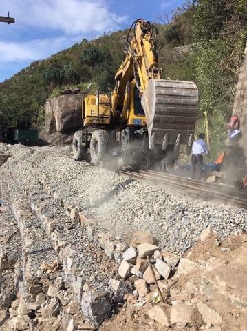 Hoạt động thi công sửa chữa kéo dài suốt 10 ngày qua