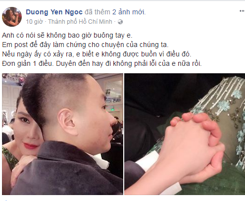 Dương Yến Ngọc lần đầu công khai xuất hiện cùng bạn trai - 2 Dương Yến Ngọc công khai bạn trai trên trang cá nhân. Qua ảnh cựu người mẫu chia sẻ, bạn trai cô trông khá bảnh bao và rất trẻ trung.