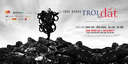Thanh Lam - Tùng Dương: Cặp Diva - Divo tri kỷ - 4 Poster chương trình.