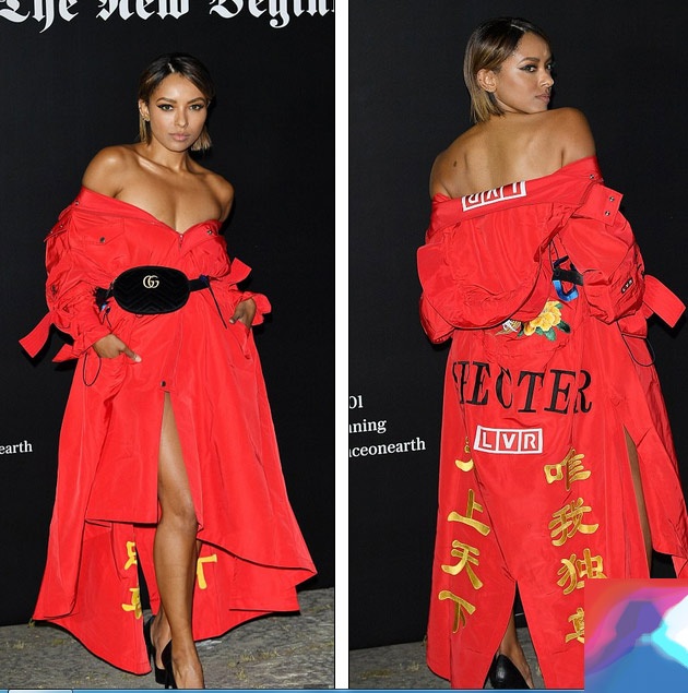 Người đẹp quyến rũ với váy xuyên thấu - 13
Ca sỹ Kat Graham