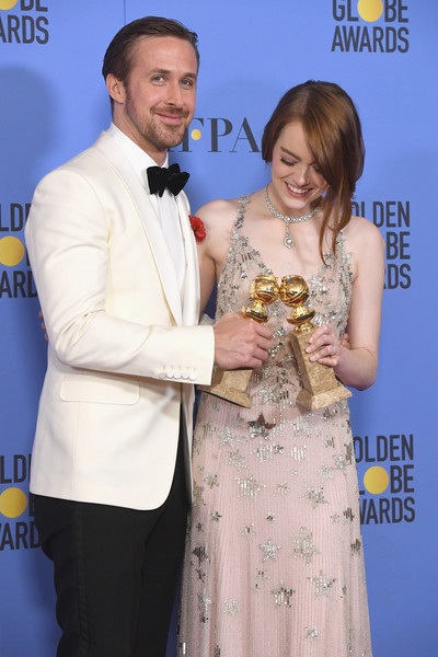 
Ryan Gosling và Emma Stone - đôi diễn viên chính của phim cùng được đề cử và nhận nhiều giải thưởng lớn nhỏ.

