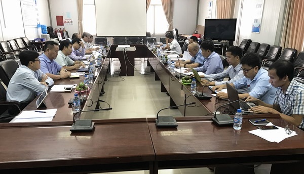 Đẩy nhanh tiến độ các dự án lưới truyền tải với tiến độ NMNĐ Long Phú 1 và Sông Hậu 1 - 1
Lãnh đạo EVNNPT tại Ban QLDA Điện lực Dầu khí Long Phú 1