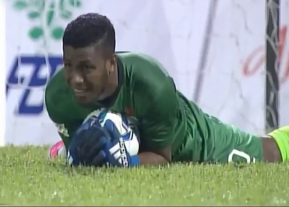 U22 Thái Lan 1-0 U22 Đông Timor: Chiến thắng nhọc nhằn - 3
Thủ thành Fagio của U22 Đông Timor