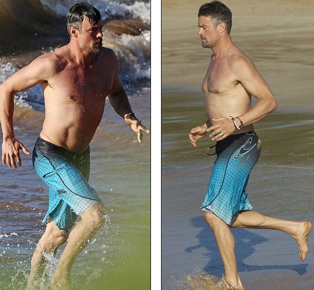 Nữ ca sĩ 41 tuổi Fergie hạnh phúc bên "ông xã" điển trai - 10
Josh Duhamel dành thời gian đi nghỉ riêng với vợ để hâm nóng quan hệ. Cậu con trai ba tuổi của họ không xuất hiện trong chuyến đi này.