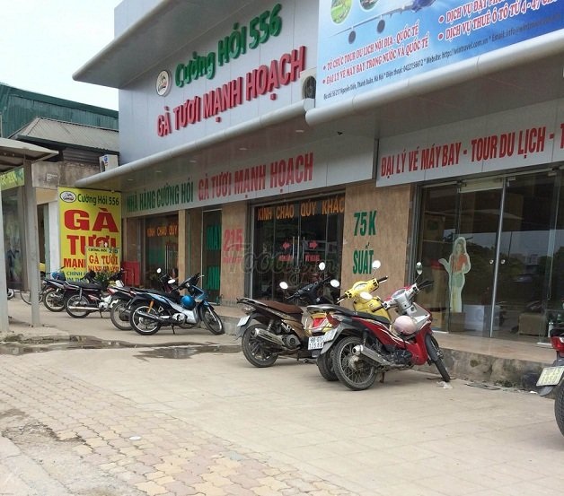 Tranh chấp "gà Mạnh Hoạch": Cường hói kiện Cường 556 - 1
Nhà hàng Mạnh Hoạch Cường 556 bị cho là đã xâm phạm nhãn hiệu của công ty Quốc Ấn.