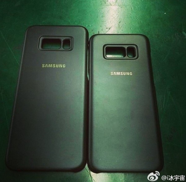 Lộ ảnh vỏ bảo vệ cho thấy Galaxy S8 sẽ có sự thay đổi quan trọng - 1 Hình ảnh lớp vỏ dành cho Galaxy S8 và S8 Plus với những khoảng trống dành cho camera, đèn flash và cảm biến vân tay