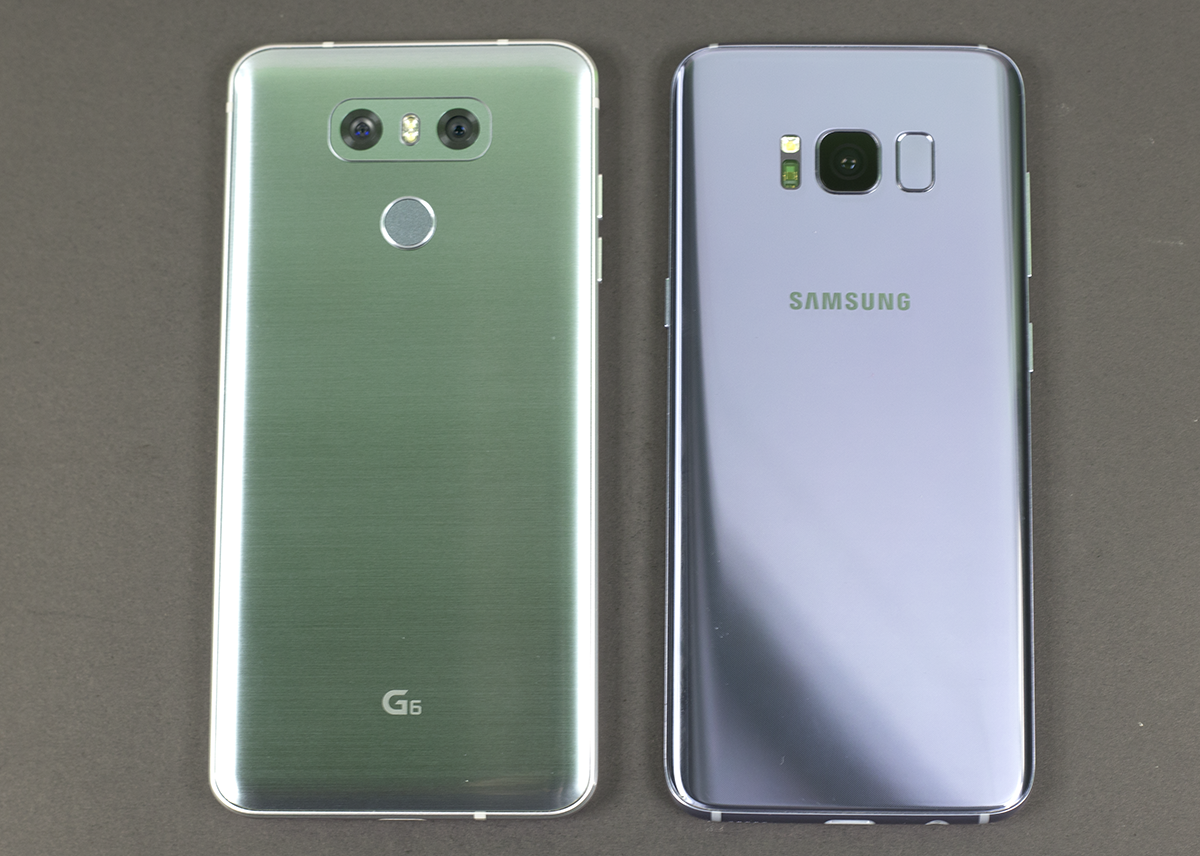 So sánh thiết kế của Galaxy S8 và LG G6 - 1 So sánh thiết kế của Galaxy S8 và LG G6 - 1
