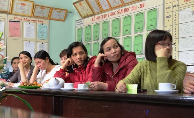 Giáo viên các trường cũng được tập huấn về kiến thức giáo dục giới tính để tạo lực lượng tại chỗ