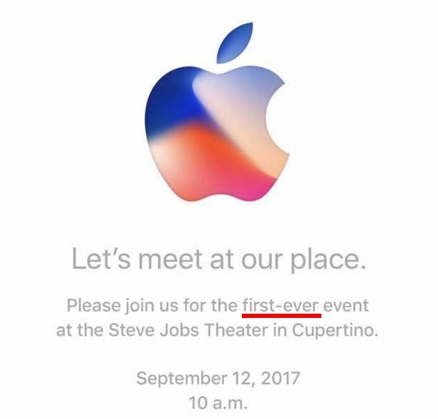 Apple "cài" thông điệp bí ẩn gì trong thư mời ra mắt iPhone 8? - 2 Apple "cài" thông điệp bí ẩn gì trong thư mời ra mắt iPhone 8? - 2