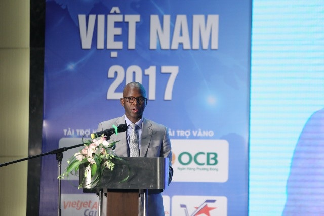 WB: Chi phí logistics Việt Nam cao gấp đôi các nước phát triển - 1 Ông Ousmane Dione, Giám đốc Quốc gia Ngân hàng Thế giới (WB) tại Việt Nam
