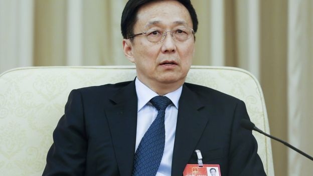 Chân dung 7 lãnh đạo đảng quyền lực nhất của Trung Quốc - 8
Ông Hàn Chính (Ảnh: Getty)