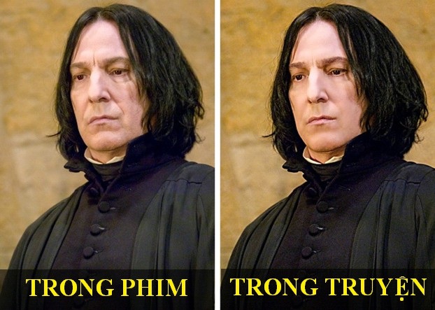 Tạo hình nhân vật phim Harry Potter thay đổi thế nào so với bản gốc? - 4 Tạo hình nhân vật phim Harry Potter thay đổi thế nào so với bản gốc? - 4