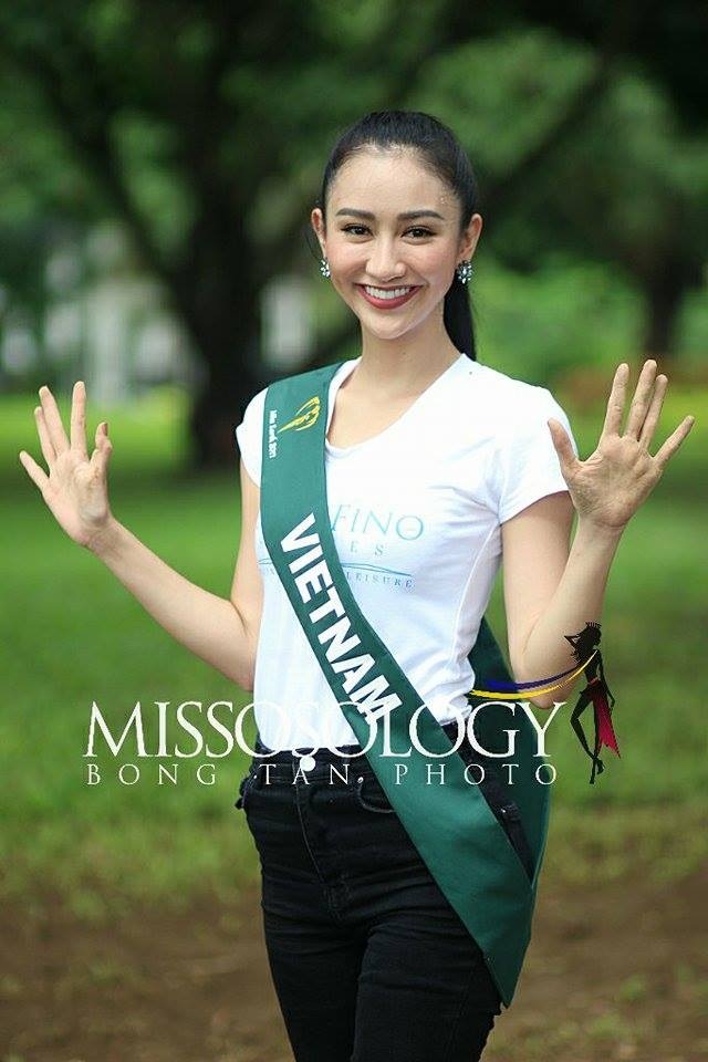 Hà Thu của Việt Nam được Missosology dự đoán là Hoa hậu Trái đất 2017 - 2
Hà Thu được xem là một trong những thí sinh ăn hình nhất tại cuộc thi Hoa hậu Trái đất 2017