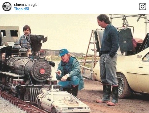 Trên thực tế, cảnh quay đoàn tàu hỏa đẩy chiếc xe ô tô xuyên thời gian, trong bộ phim khoa học viễn tưởng kinh điển “Back to the Future” được thực hiện hoàn toàn với mô hình.