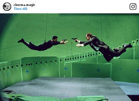 Cảnh quay hành động nổi tiếng của bộ phim “Ma trận” từ góc nhìn của đoàn làm phim.