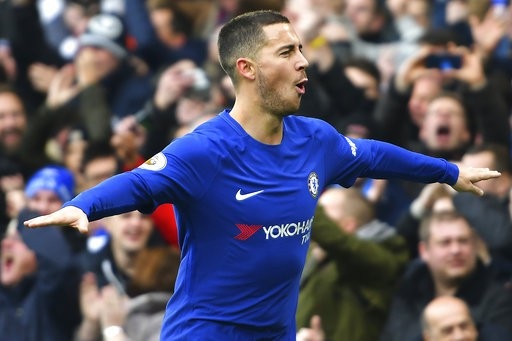 Đội hình tiêu biểu vòng 15 Premier League: De Gea là số 1 - 3 Hazard thi đấu tuyệt hay trong vai trò số 10 ở Chelsea