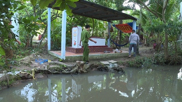 Nghi án em đâm chết anh ruột rồi bỏ trốn - 1 Hiện trường nơi xảy ra vụ việc