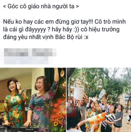 Cô Hiệu trưởng làm DJ chơi nhạc trong lễ chia tay học trò cuối cấp - 1 Dân mạng hâm mộ cô giáo Phạm Thị Xuân Hương - Hiệu trưởng trường THPT Nguyễn Gia Thiều (Hà Nội) đã hóa thân thành một DJ chơi nhạc cho bữa tiệc “quẩy” hết mình của học trò lớp 12 (Ảnh: Beatvn)