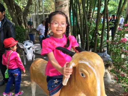 Du xuân ngắm cảnh miệt vườn, xem trò đua heo ngày mùng 2 Tết - 15 Du xuân ngắm cảnh miệt vườn, xem trò đua heo ngày mùng 2 Tết - 15