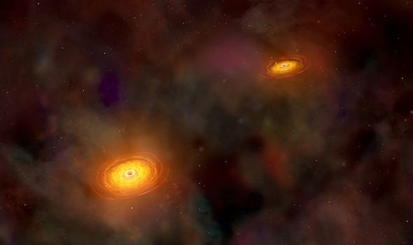 NASA phát hiện được năm cặp hố đen siêu khổng lồ - 1 NASA phát hiện được năm cặp hố đen siêu khổng lồ - 1