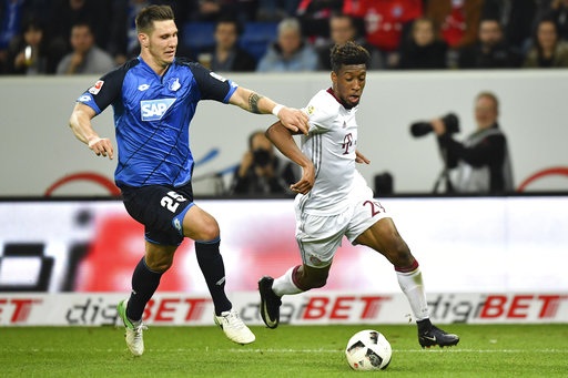 Bayern Munich gục ngã trước Hoffenheim