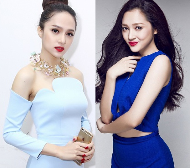 Những sao Việt trông giống nhau đến ngỡ ngàng - 11 Cả hai đều sở hữu vẻ đẹp thuần khiết nhưng cũng rất gợi cảm, nóng bỏng. Ngoại hình của cả hai khá giống nhau khi đều sở hữu chiếc mũi cao, đặc biệt ở góc chụp nghiêng hai người không khác nào chị em sinh đôi.