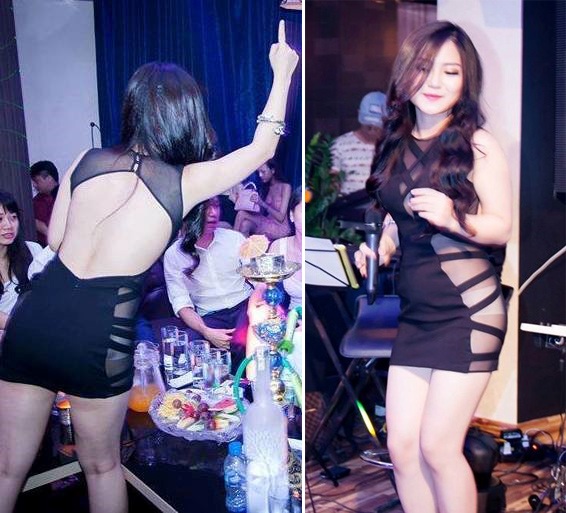 Sao nữ Việt bị “ném đá” vì trang phục kiểu “con nhà nghèo” - 8 Những hình ảnh tai tiếng nhất của Hương Tràm là chiếc váy ngắn cut-out ở ngực và dọc thân, chỉ phủ bằng chất liệu voan đen mỏng tang, phơi bày nhiều da thịt khi cô biểu diễn trong minishow tổ chức tại Hà Nội.