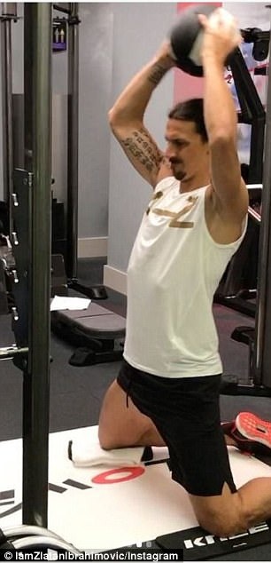 Ibrahimovic tập luyện điên cuồng, chờ ngày tái ngộ MU - 2 Ibrahimovic có thể tái ngộ MU sau khi bình phục chấn thương