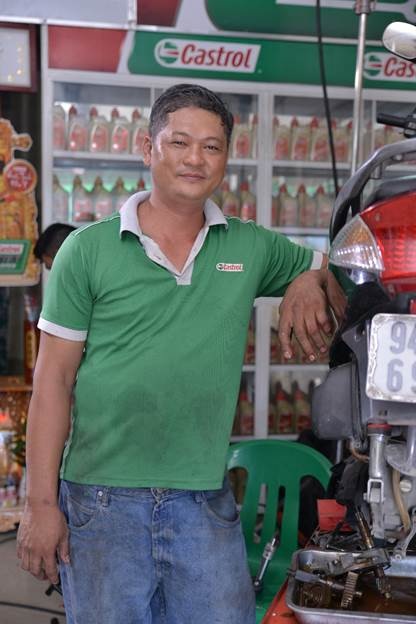 Mỗi người thợ máy - Một câu chuyện kết nối đam mê - 1 Anh Hoàng Vũ - chủ cửa hàng sửa xe Bike Point Hoàng Vũ chia sẻ về nghề nghiệp của mình